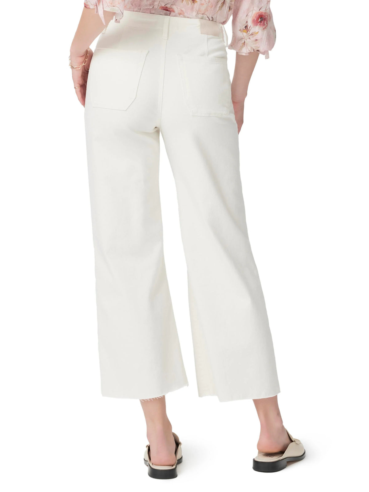 Paige Anessa Utility Pockets Raw Hem