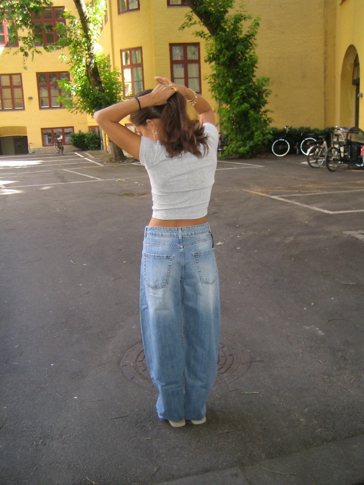 Baloua balloon jeans - Light denim