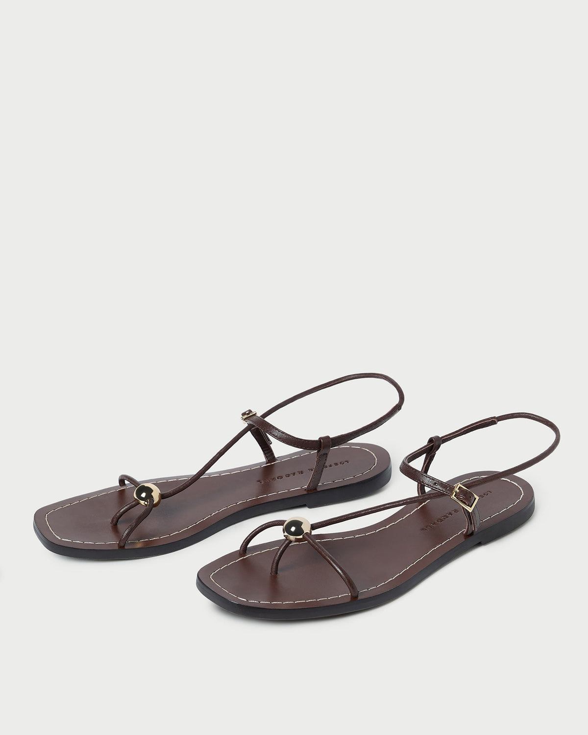 Lara Espresso Leather Sandal