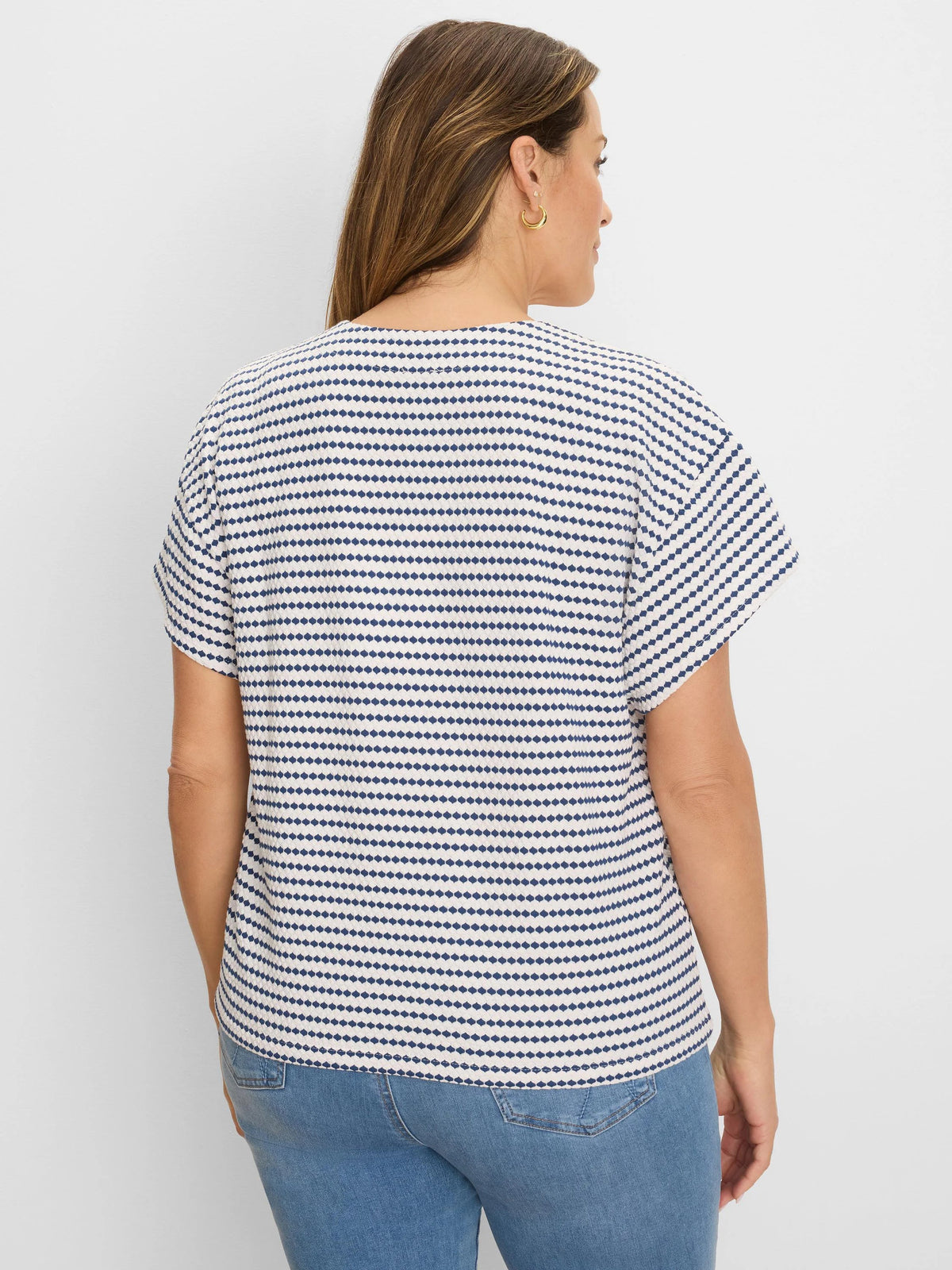 Diamond Stripe Top