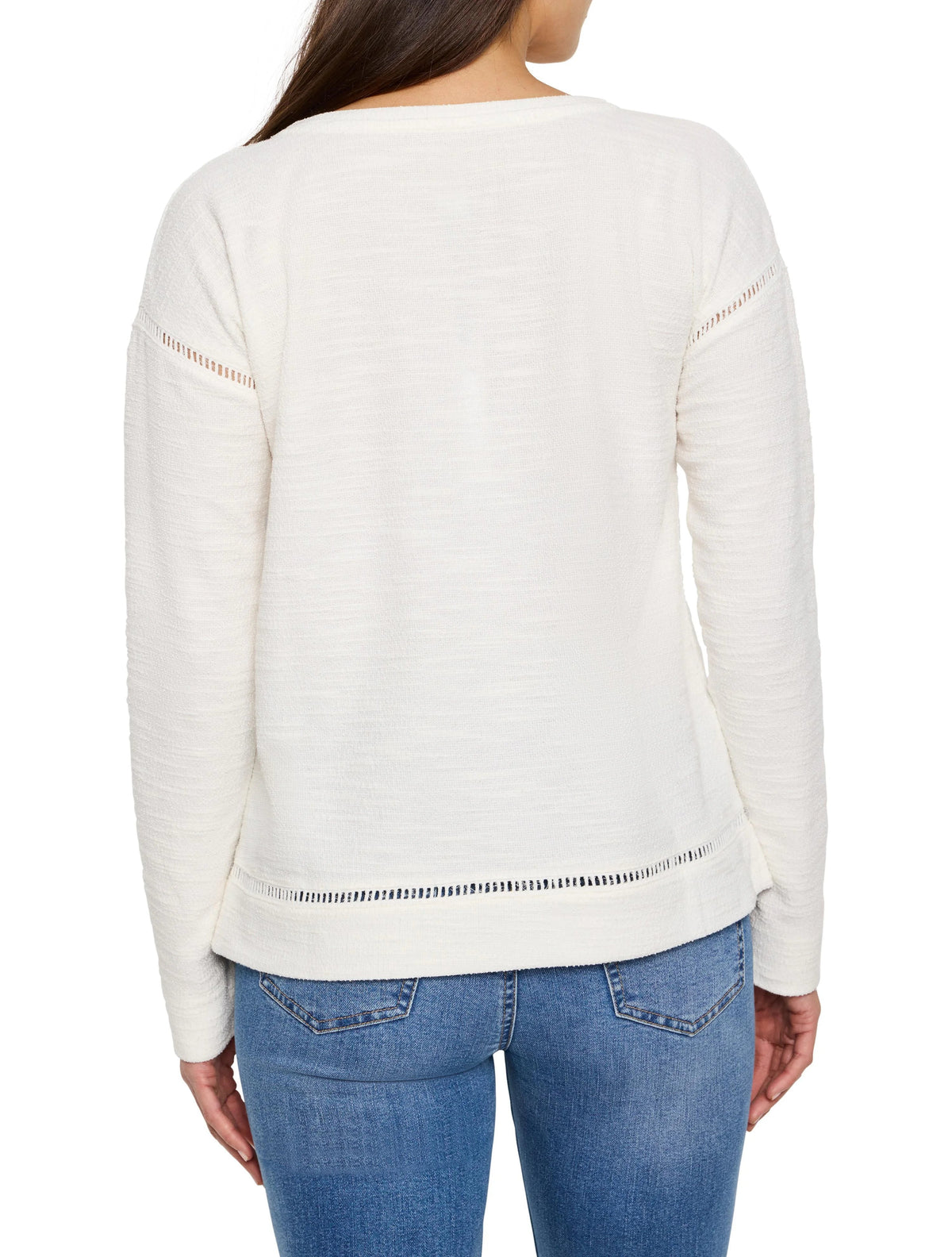 Seamed Texture Top