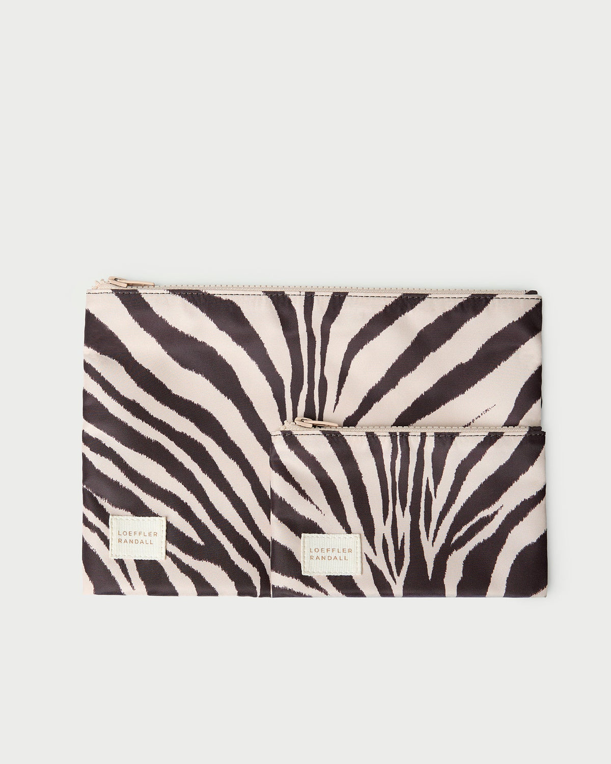 Tracy Zebra Pouch Set