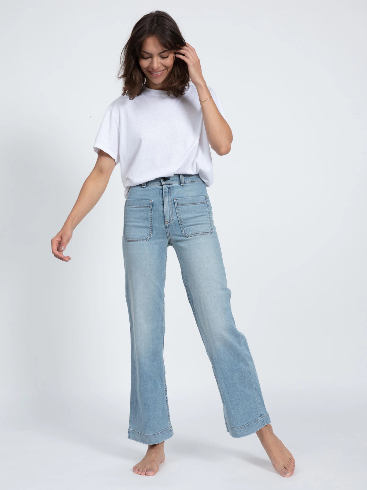 Askk Ny Sailor Wide Leg Pant