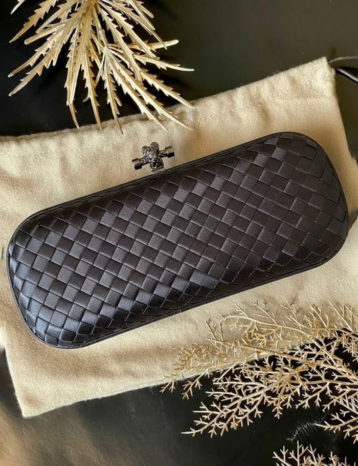 Black Fancy Clutch