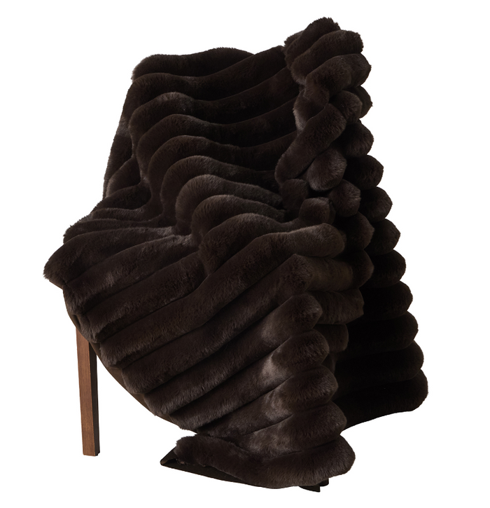 lina fur throw blanket by skinnwille