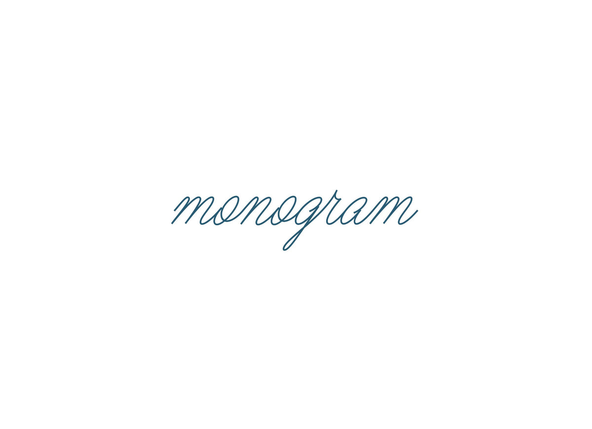 Monogram Fee $50