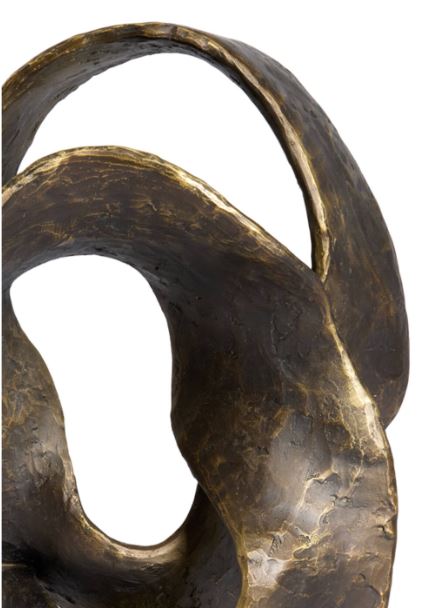 Ornament Isolde bronze and black-Renaissance Design Studio