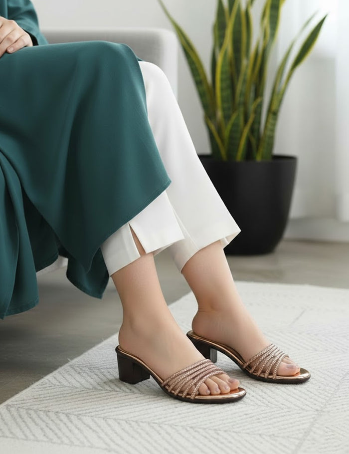 Peach Slippers for Women