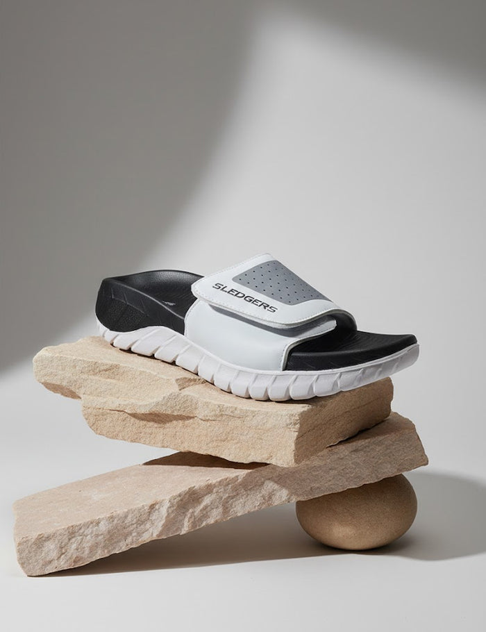 White Soft Slippers