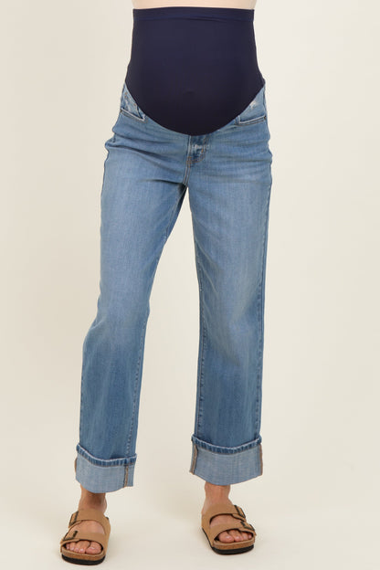 Medium Maternity Dad Jean With Cuff