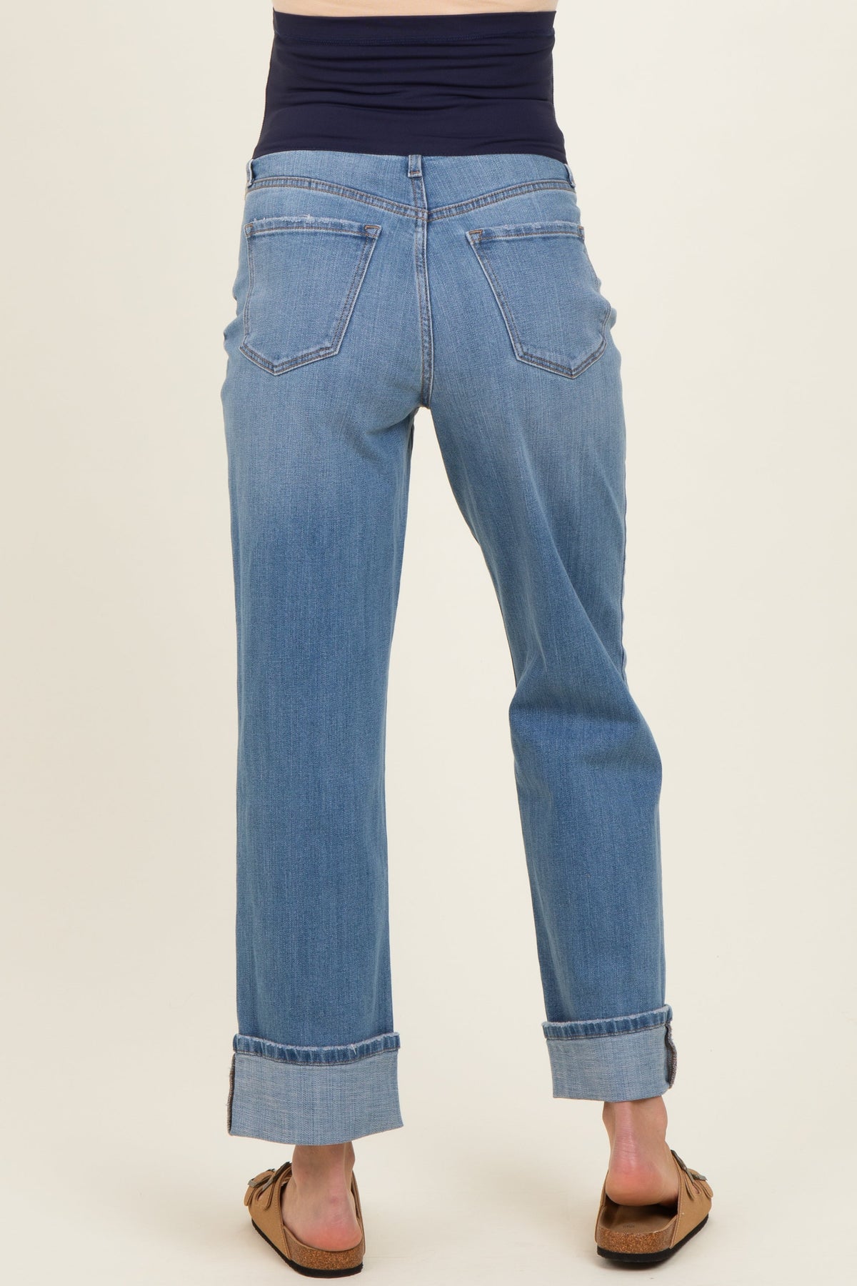 Medium Maternity Dad Jean With Cuff
