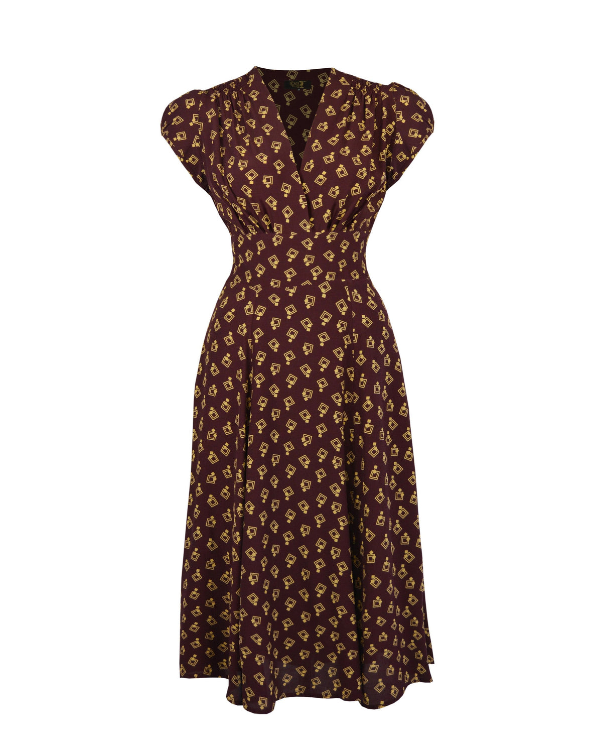 1930s 'Ava' Tea Dress - Diamond Deco