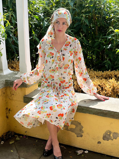 1920s Constance Dress - Golden Haze