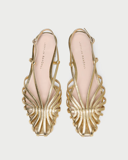 Devon Gold Slingback Sandal