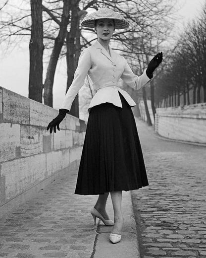 1950s Lilian Jacket - Black