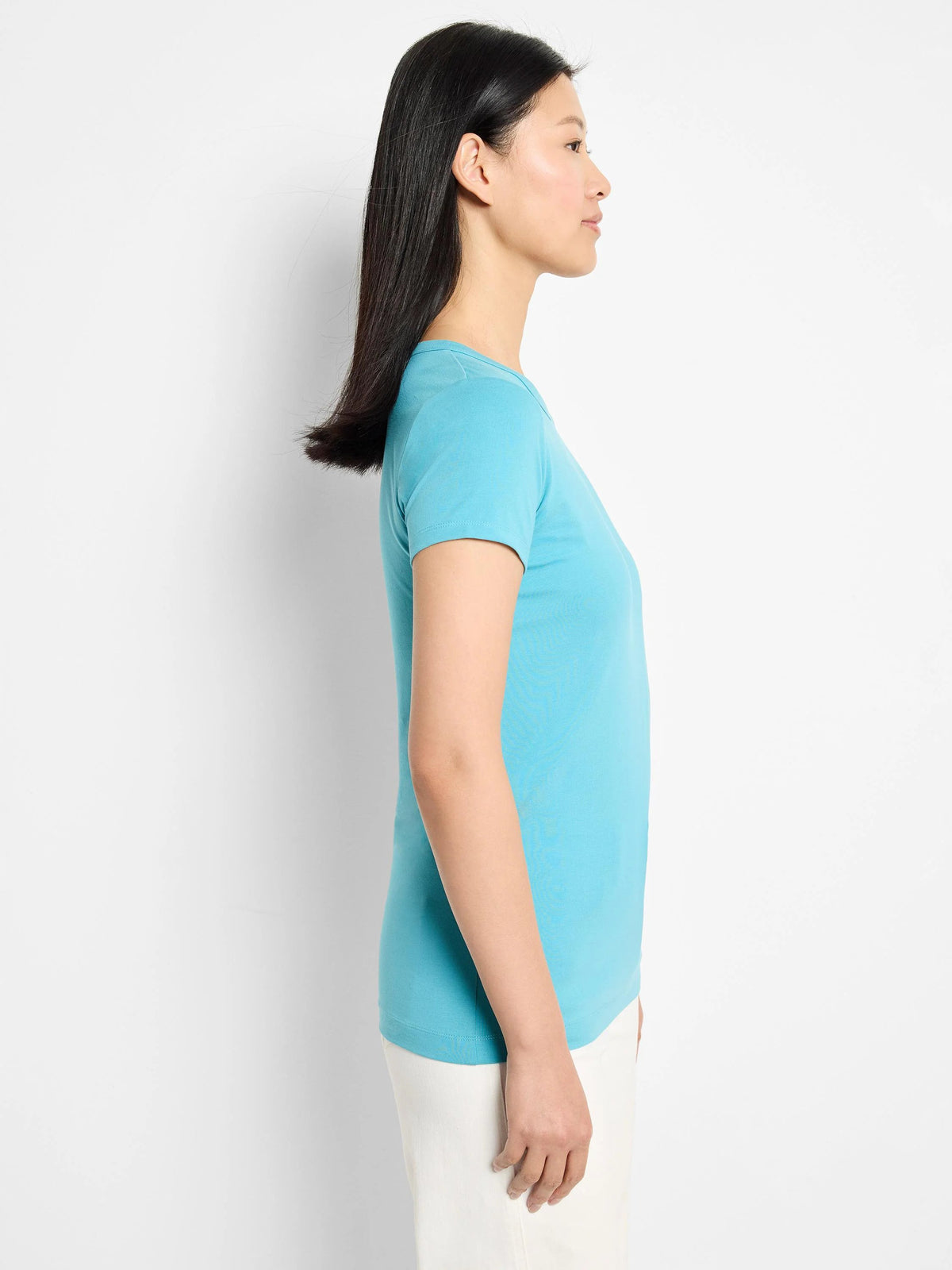 Perfect Knit Crew Neck T-Shirt
