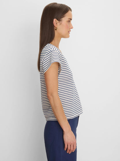 Diamond Stripe Top