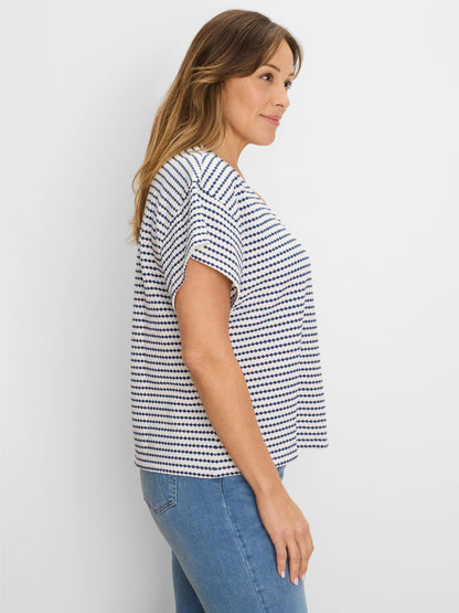Diamond Stripe Top