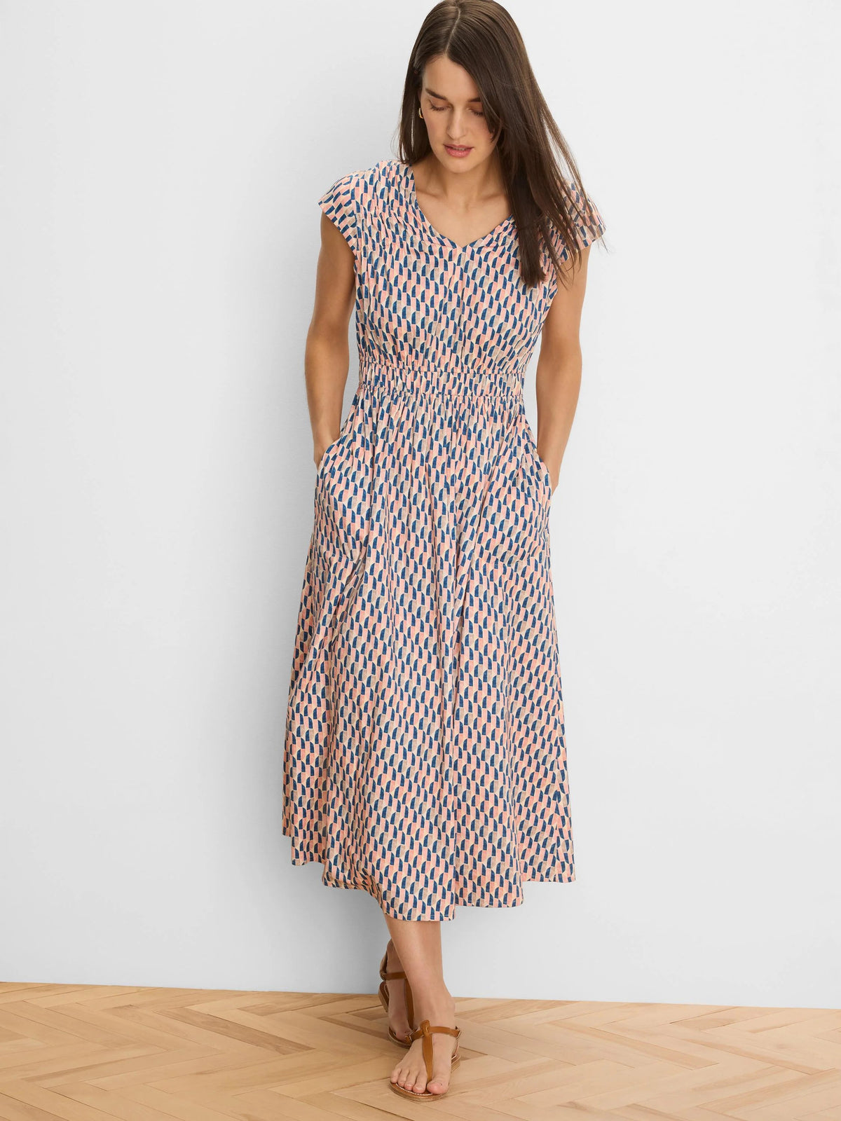 Sideways Dierdre Cap Sleeve Dress