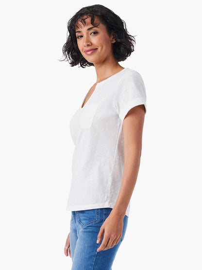 NZT Split Neck Tee