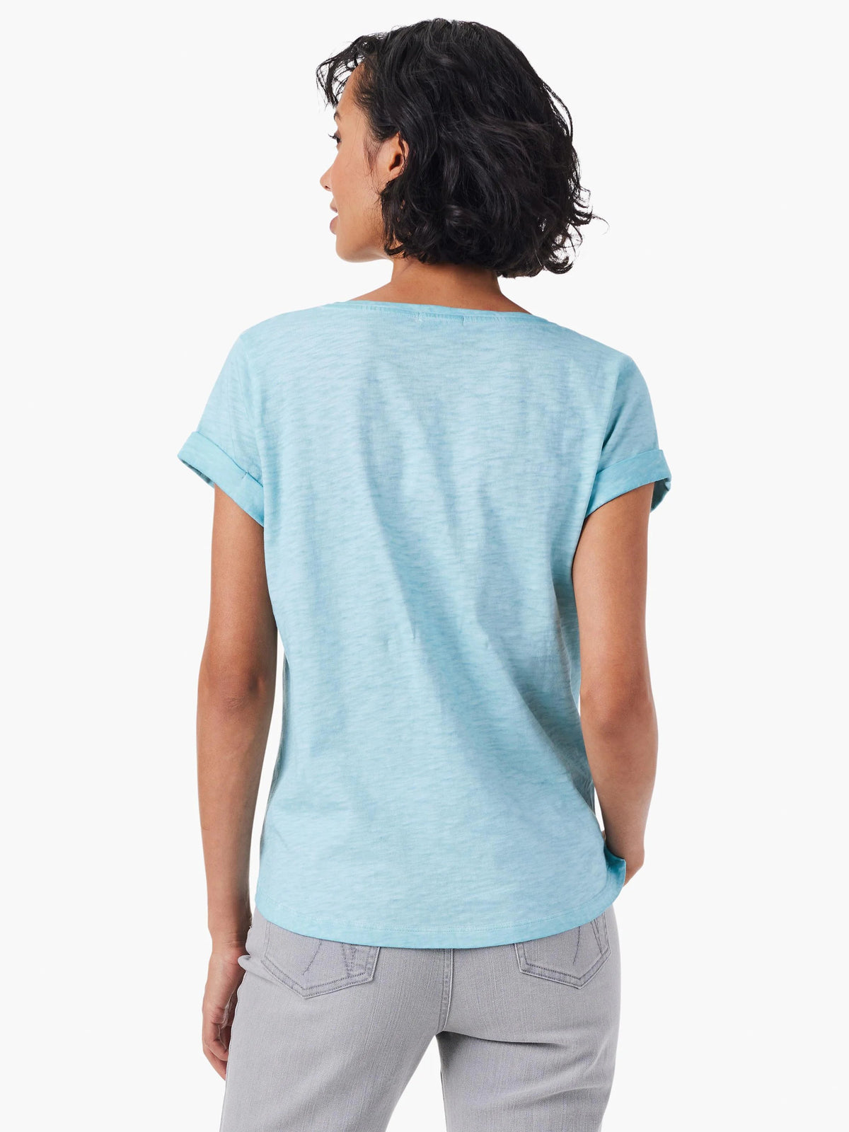 NZT Split Neck Tee