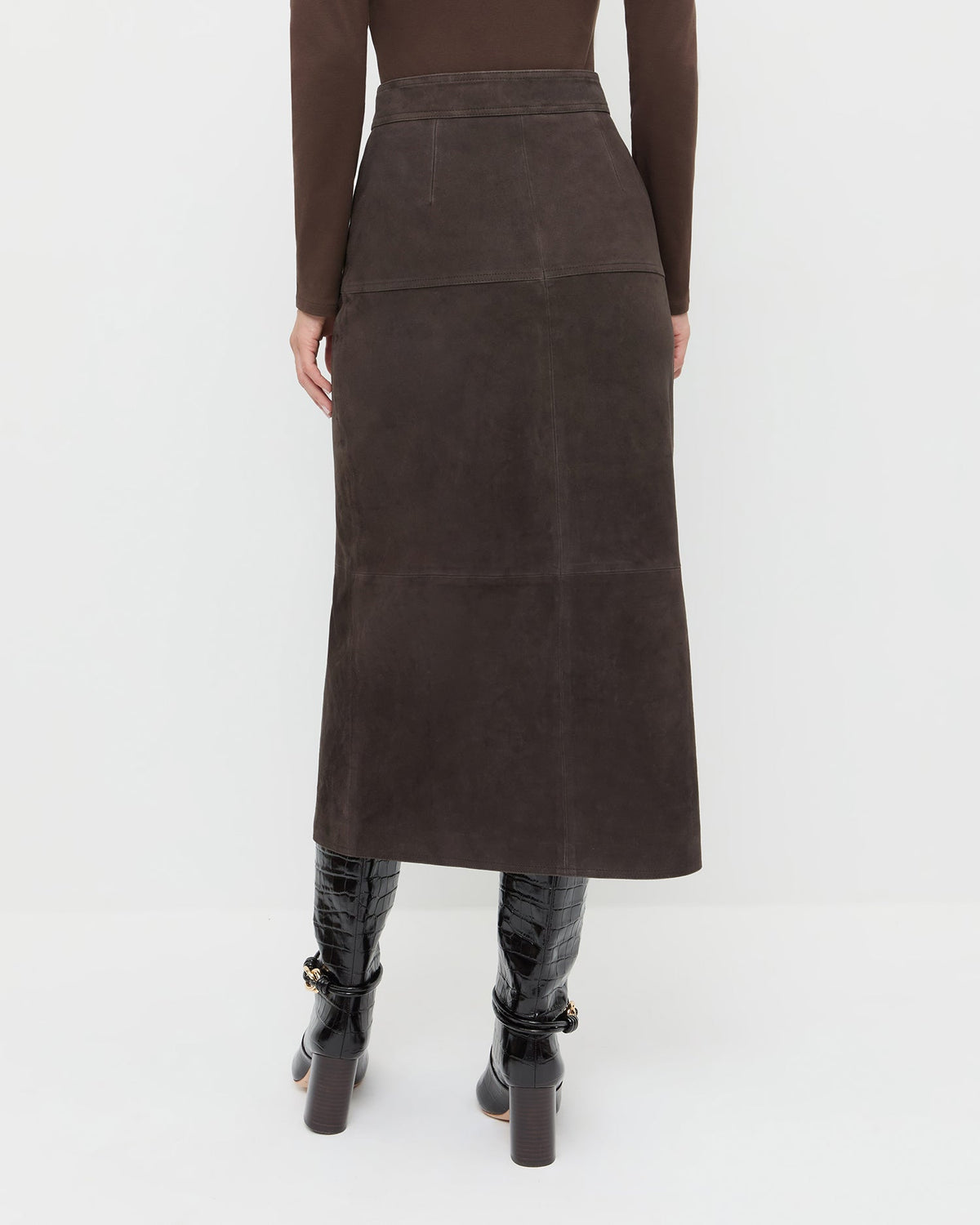 Tansy Suede Skirt