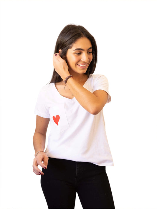 Yapa Melinda Heart T-Shirt