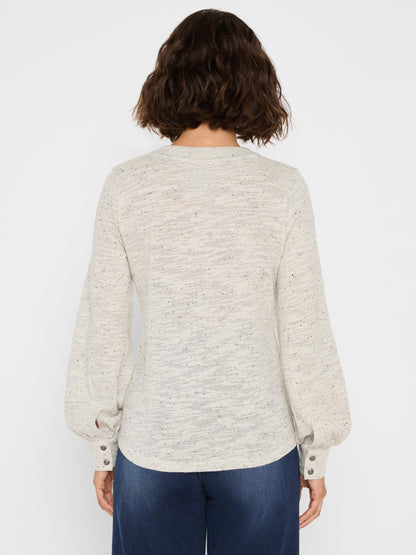 Downtown Sparkle Nep Knit Top