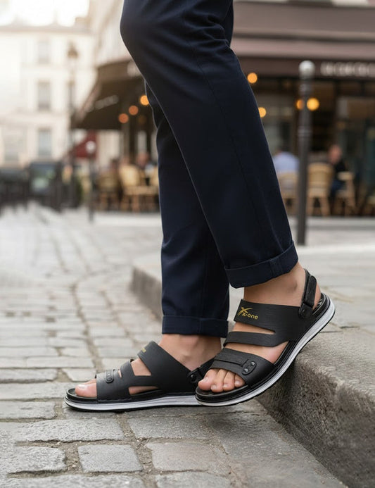Black Sandal for Men