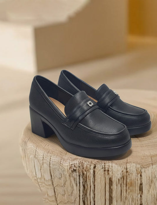 Black | Wedge Heel Pumps for Women