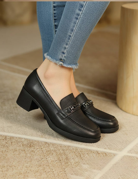 Black | Wedge Heel Pumps for Women