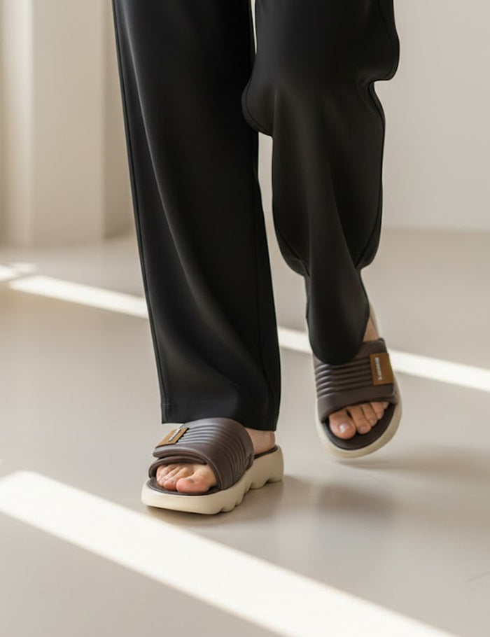 Brown Soft Slippers