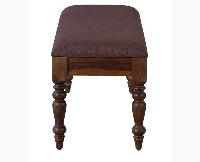 Calgary Solid Wood Bench - Bench - Furniselan - Kapasi-Brown-Finish