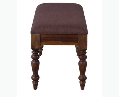 Calgary Solid Wood Bench - Bench - Furniselan - Kapasi-Brown-Finish