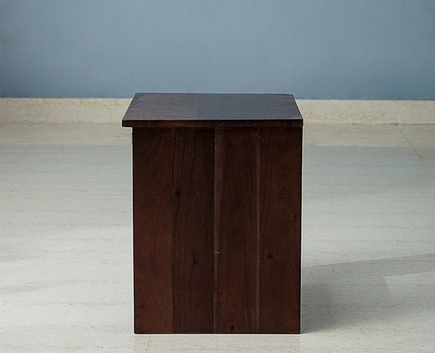 Cologne One Drawer Bedside Table - Bedside Table - Furniselan - Grey-Finish