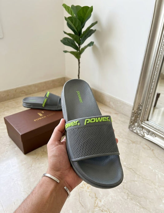 Comfort & Lightweight Summer Slides – Grey