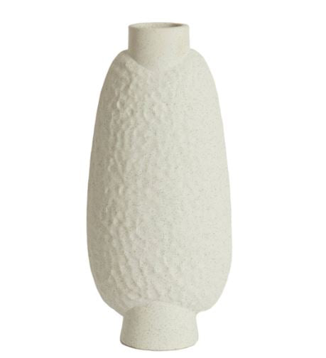 Cream Vase Decorative Namtu-Renaissance Design Studio
