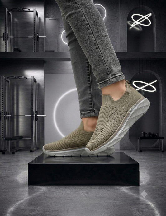 Fawn Skechers Mens Hands Free Slip-ins