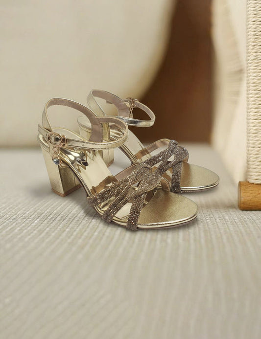 Golden Fancy Sandal