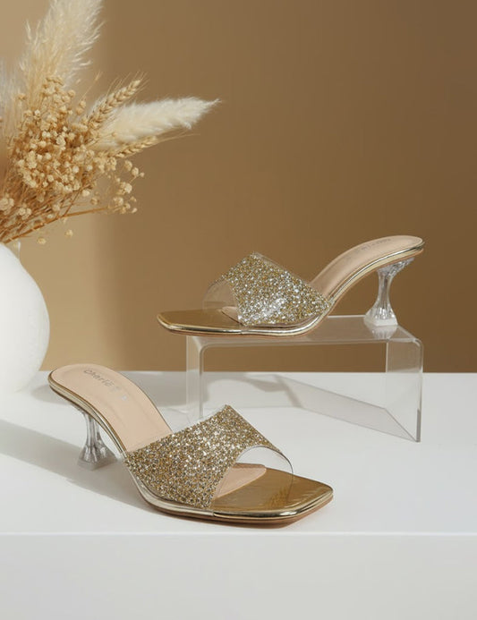Golden Slippers for Women