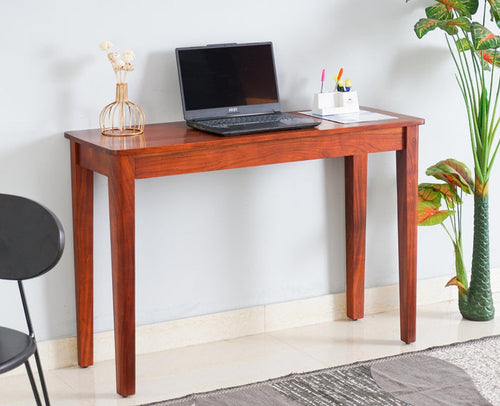 Hyderabad Study Table - Study Table - Furniselan - Maple-Finish