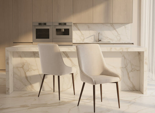 Jaden cream Dining chairs on special purchase offer €79.95 ea ( sets only ) by World Furniture