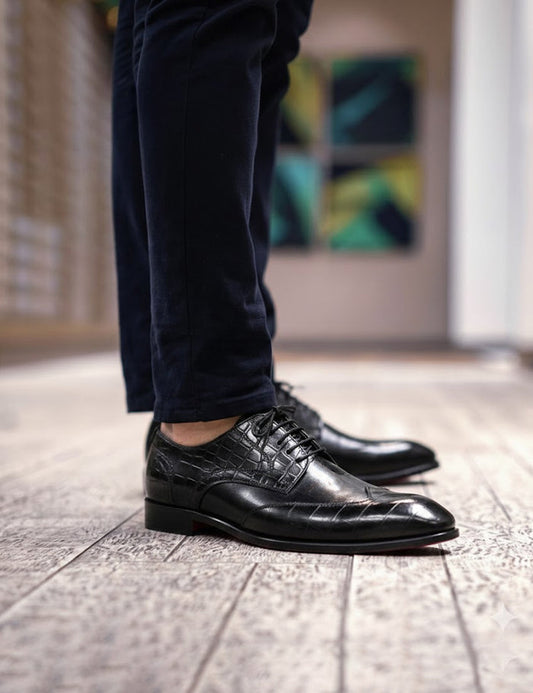 Lace Up Leather Shoes