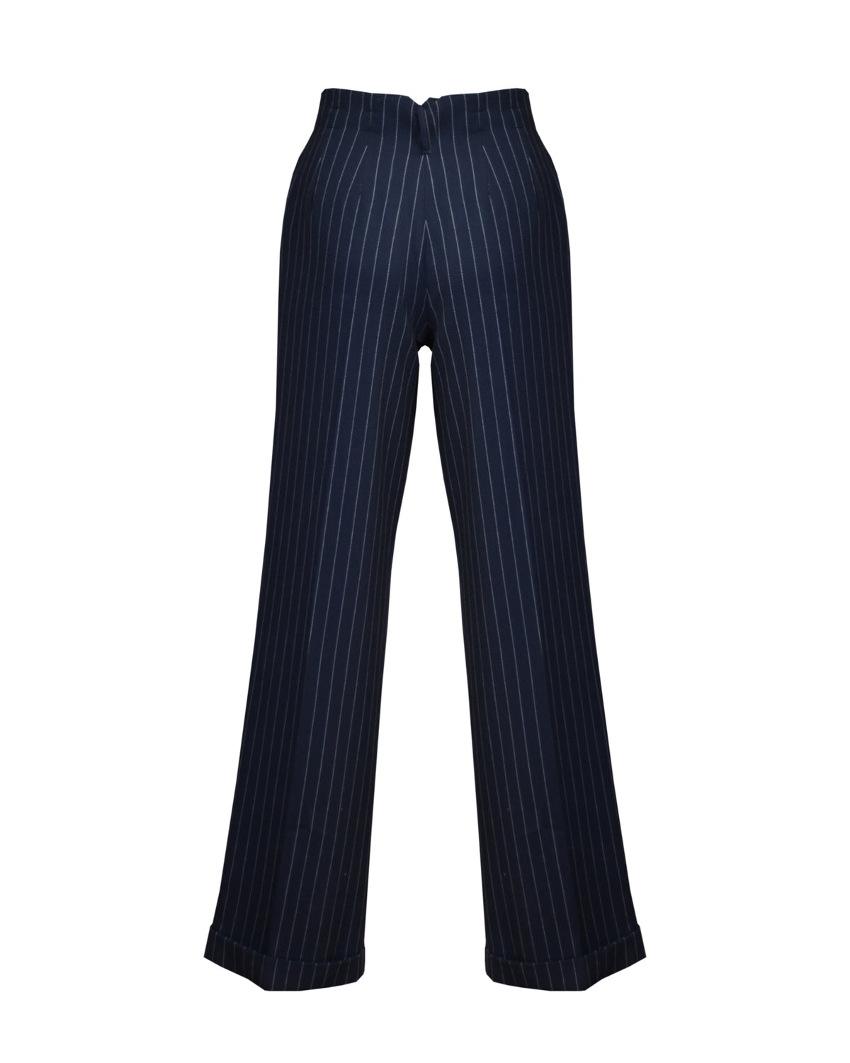 1930s Marlene Trousers - pinstripe twill