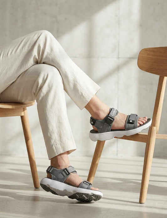 Men’s Columbia Grey Comfortable Sport Sandals