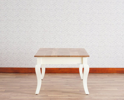 Mumbai Solid Wood Coffee Table - Coffee Table - Furniselan - Frosty White