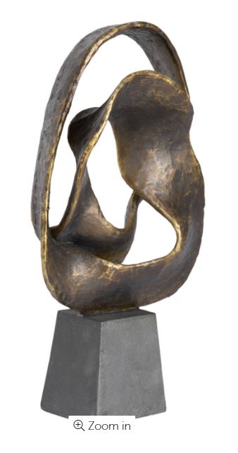 Ornament Isolde bronze and black-Renaissance Design Studio
