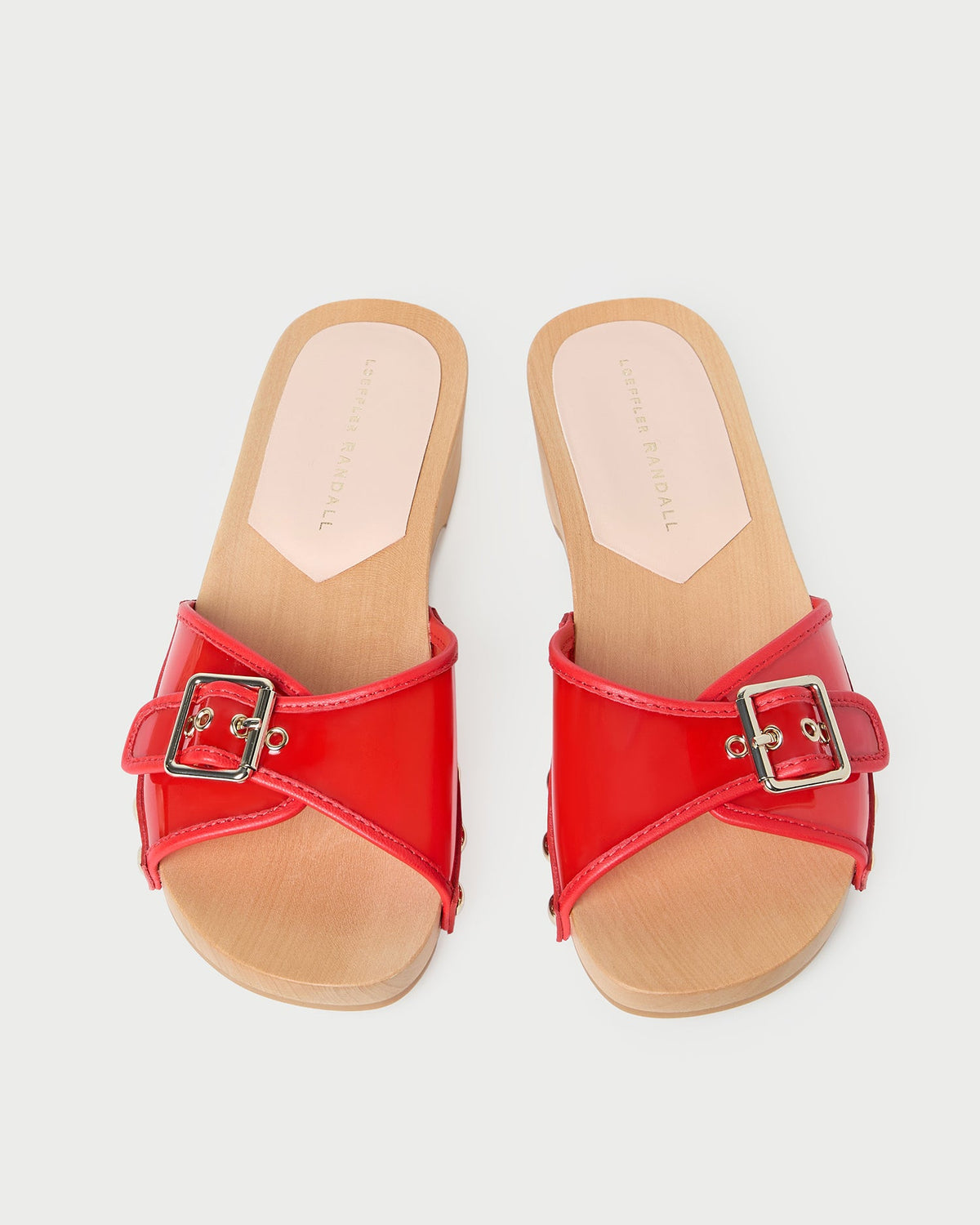 Paulie Red Studded Sandal