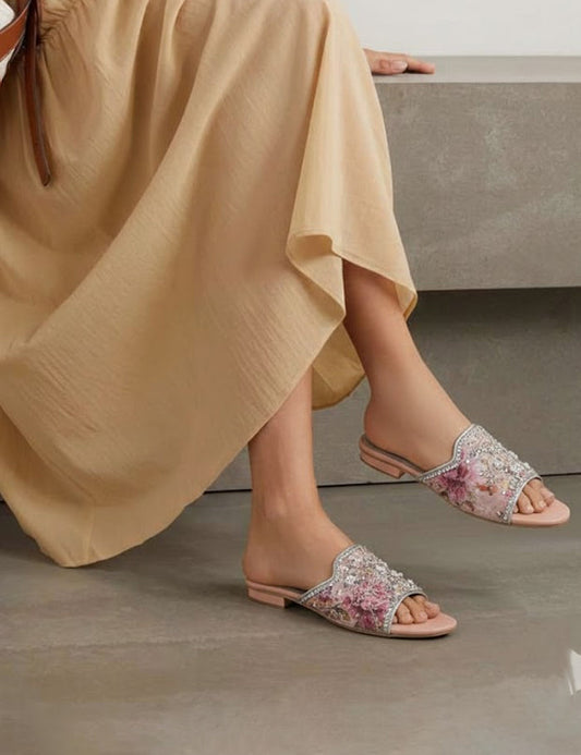 Pink Fancy Fancy Slippers for Women