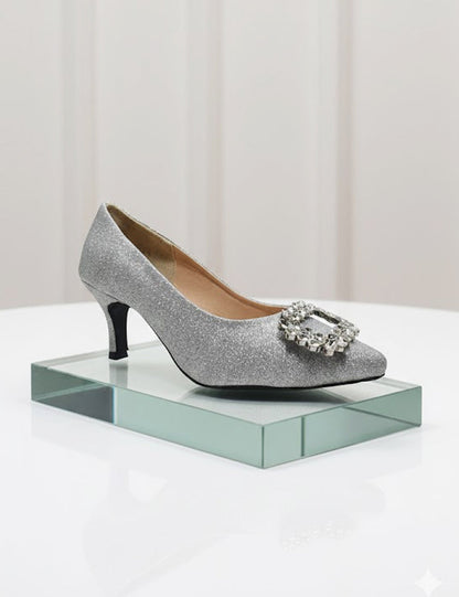 Silver Coat Shoes